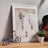 Tattoo Machine Set Of 4 Patent Prints - Magic Posters