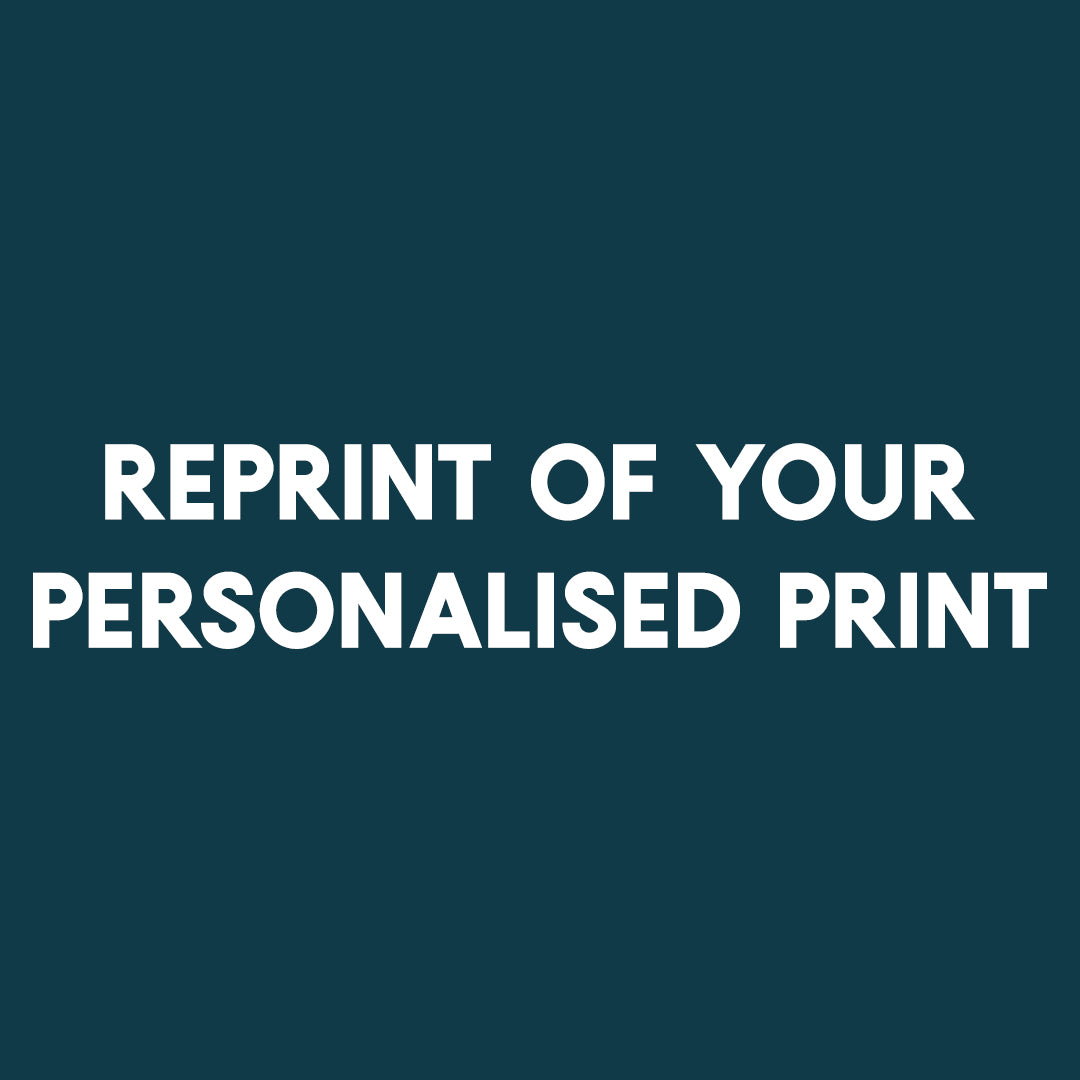 Reprint Of Your Personalised Print - Magic Posters